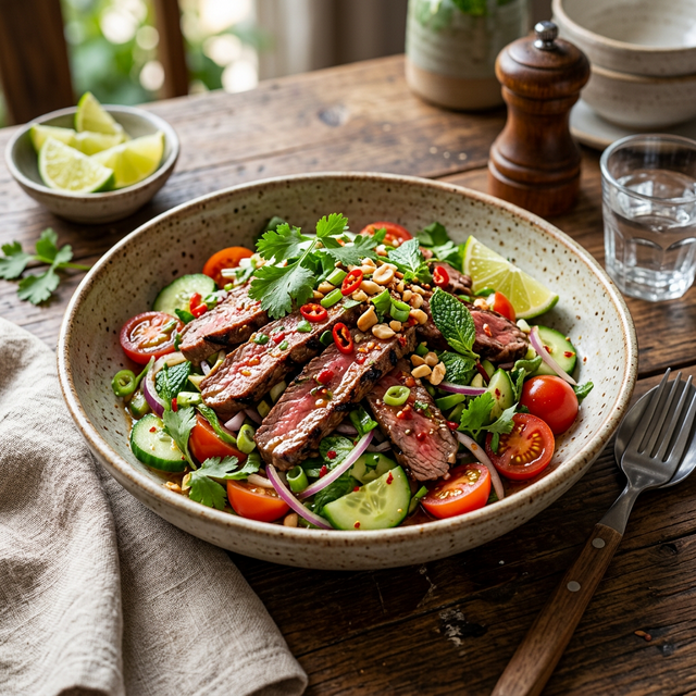 Thai Style Beef Salad