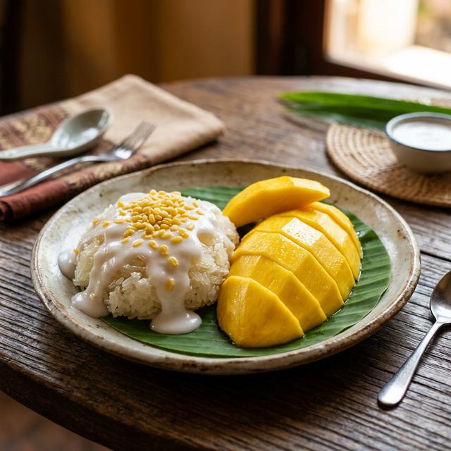 Mango with Sticky Rice